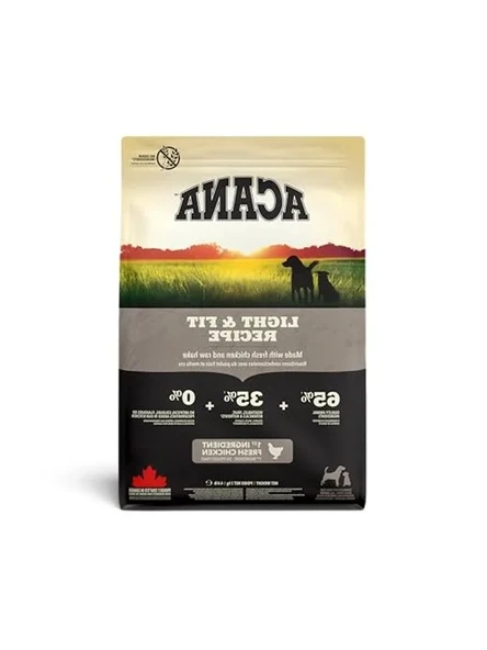 Köpek maması, light fit formülü, 11.4 kg besleyici içerik ürün görseli 1