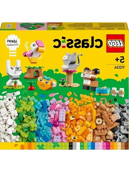 Evcil Hayvanlar Temalı Yaratıcı Set, 450 Parça - Resim 3