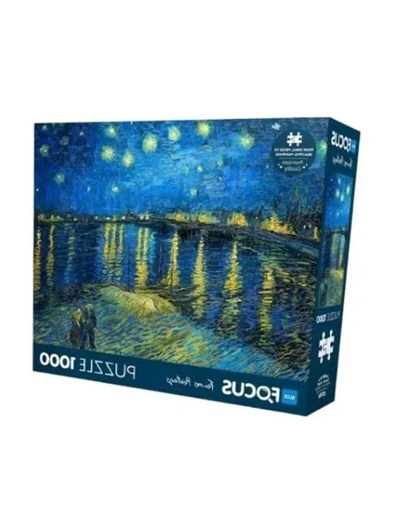 Yıldızlı Gece Temalı 1000 Parça Puzzle, Eğlenceli Aktivite ürün görseli 1