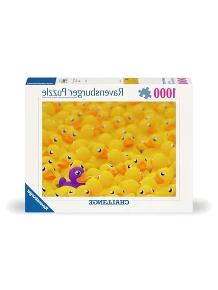 1000 Parça Renkli Ördek Temalı Puzzle, Eğlenceli Zorluk ürün görseli 1