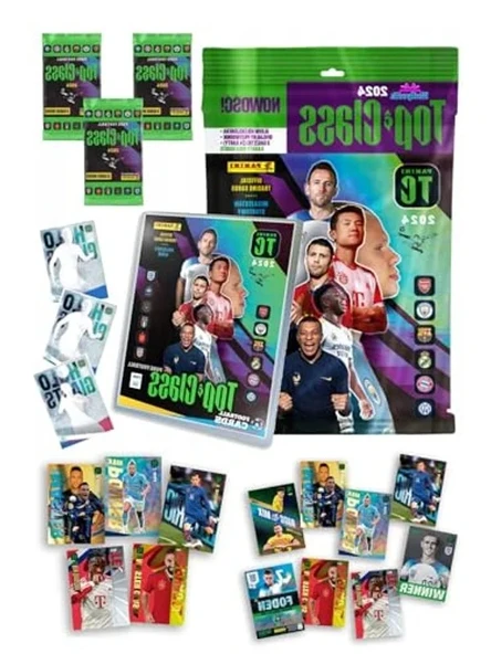 Hediyecik Panini Fifa Top Class 2024 Futbolcu Kartları Albümü Set Kart Rehberi 27 Kart ürün görseli 1