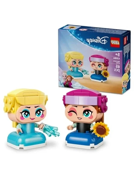 Karlar Ülkesi Temalı Mini Karakterler ile Yaratıcı Set (65 Parça) ürün görseli 1