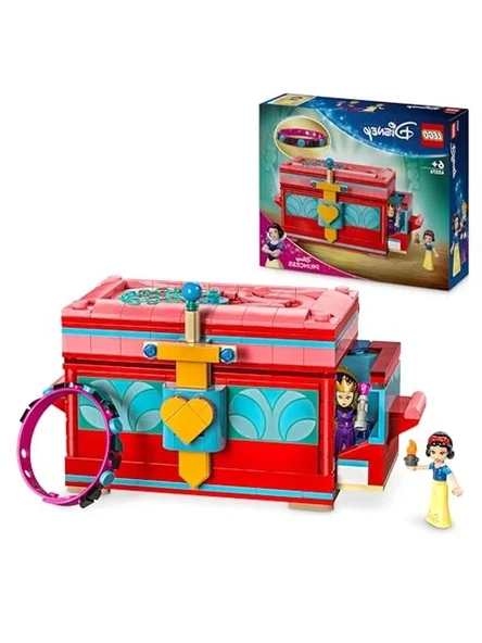LEGO ǀ Disney Princess Pamuk Prenses’in Takı Kutusu 43276, 6 Yaş ve Üzeri Prenses Seven Çocuklar için Oyuncak Bileklik İçeren Yaratıcı Oyuncak Yapım Seti (358 Parça) ürün görseli 1