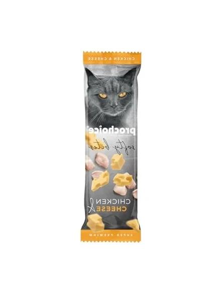 Yumuşak Tavuk ve Peynirli Kedi Atıştırmalığı, 10 gr x 24 Adet ürün görseli 1