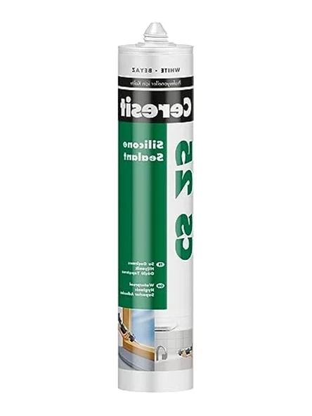 Beyaz Silikon, 280ml, Çok Amaçlı Kullanım için Uygun ve Dayanıklı ürün görseli 1