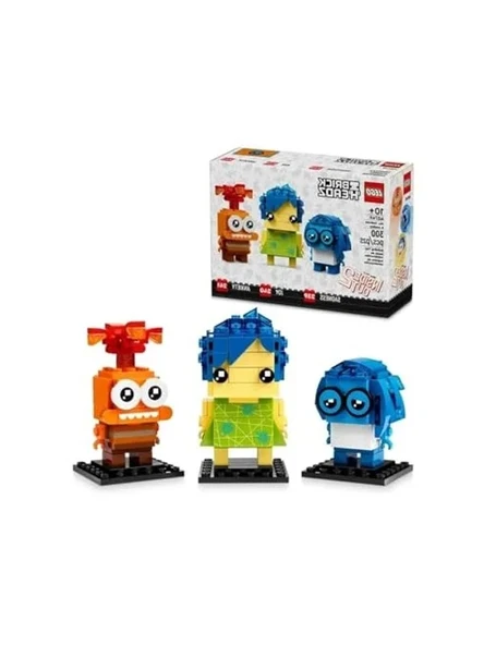 LEGO BrickHeadz 40749 Joy, Sadness and Anxiety ürün görseli 1