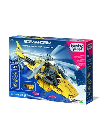 Mekanik Laboratuvar Kurtarma Helikopteri Oyuncak Seti ürün görseli 1