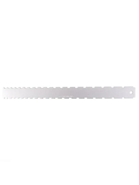 Gitar Boyun Çentikli Ölçme Aleti, Paslanmaz Çelik, 25.5 inç ürün görseli 1