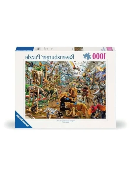Yetişkinler için 1000 Parça Müzede Kaos Puzzle ürün görseli 1