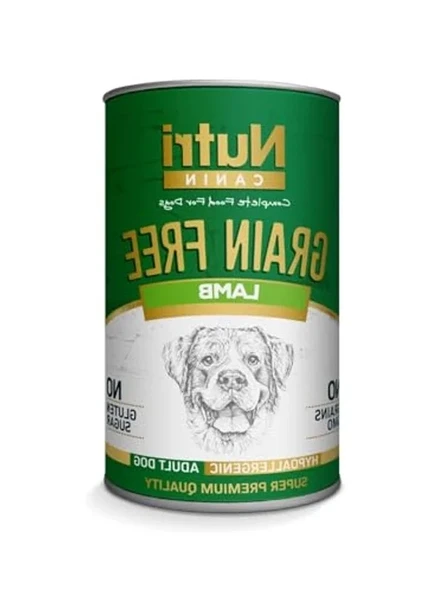 Tahılsız Kuzu-Patatesli Konserve Mama, 400 Gr x 6 Adet ürün görseli 1