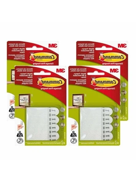 Küçük Boy Cırt Bant, 4x3 Paket, Çeşitli Kullanım Alanları için Pratik Çözüm ürün görseli 1