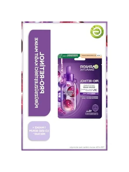 Pürüzsüzleştirici Kağıt Maske, Pro-Retinol ürün görseli 1
