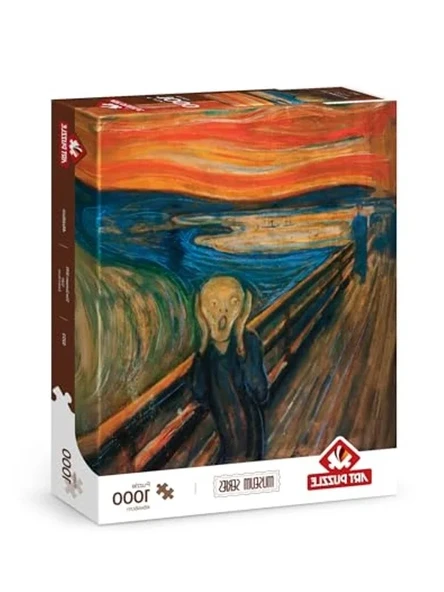 Çığlık Temalı 1000 Parça Puzzle: Sanat Eseri ile Eğlenceli Zaman ürün görseli 1