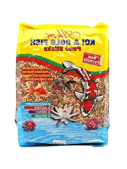 Koi Goldfish Mix Balık Yemi, 1 Kg Paketinde ürün görseli 1