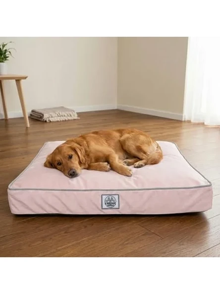 Konforlu Kaydırmaz Tabanlı Kedi-Köpek Yatağı - Pembe, Small ürün görseli 1