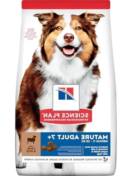 Yaşlı Orta Irk Köpekler İçin Kuzulu ve Pirinçli Kuru Mama 2.5 kg ürün görseli 1