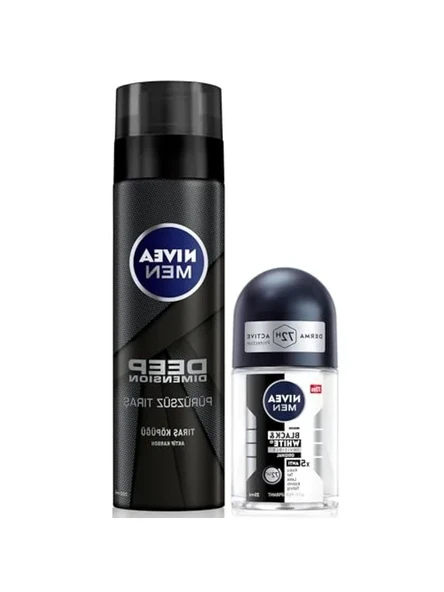 Erkek Tıraş Köpüğü ve Mini Deodorant Seti ürün görseli 1