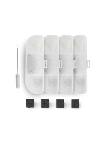 Xenon Smart Kedi Su Pınarı Filtresi X8651 Uyumlu | 4'lü Set Fırça ve Süngerli Yedek Parça X8781 ürün görseli 1