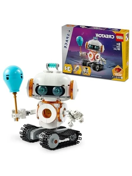 Uzay Robotu Seti: 281 Parça ile Eğlenceli Dönüşüm Fırsatı ürün görseli 1