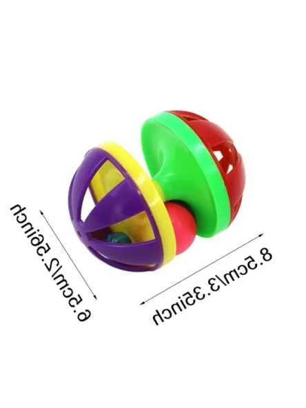 Çıngıraklı Kedi Oyuncağı 9x7 cm - Resim 2