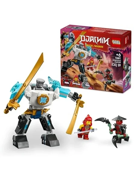 Savaş Zırhı Mech Seti: 92 Parça, 3 Minifigür ile Çocuklar için Eğlenceli Oyun ürün görseli 1