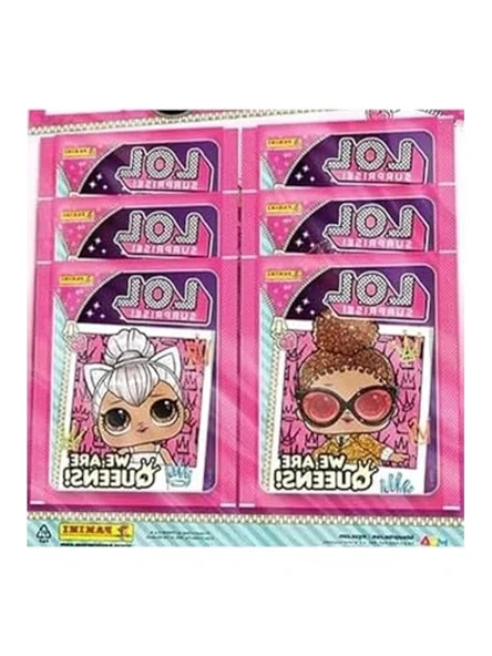 10'lu Sticker Koleksiyonu, LOL Surprise! Eğlenceli Parti Malzemesi ürün görseli 1