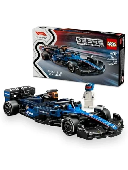 Williams Racing F1 Yarış Arabası Yapım Seti, 10 Yaş ve Üzeri için 263 Parça Eğlenceli Set ürün görseli 1