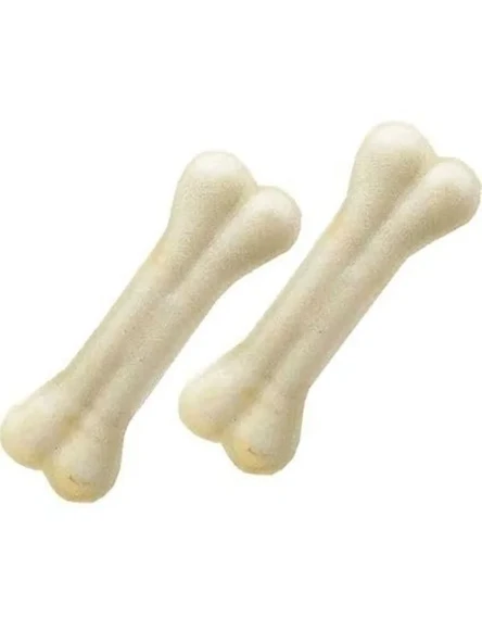 15Cm Beyaz Press Çiğneme Kemiği - 2'li Paket ürün görseli 1