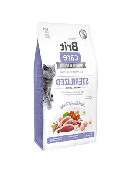 Tahılsız ve hipoalerjenik kedi maması, ördek ve hindi etli, 7 kg ürün görseli 1