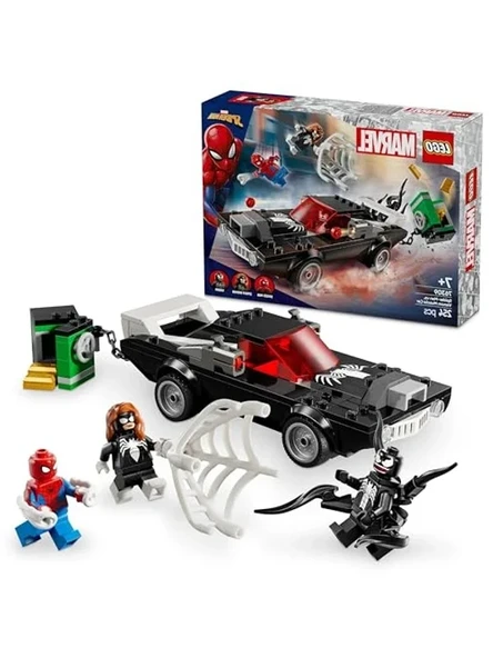 Örümcek Adam Araç ve Minifigür Seti, 254 Parça ile Eğlence ürün görseli 1