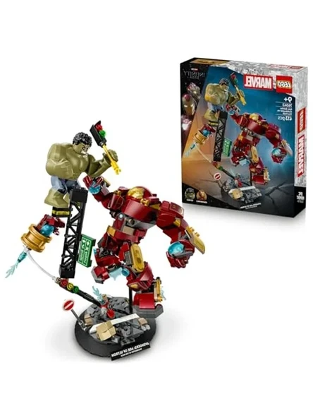 Iron Man ve Hulk İçeren 413 Parça Marvel Savaş Seti - Eğlenceli Oyun ürün görseli 1