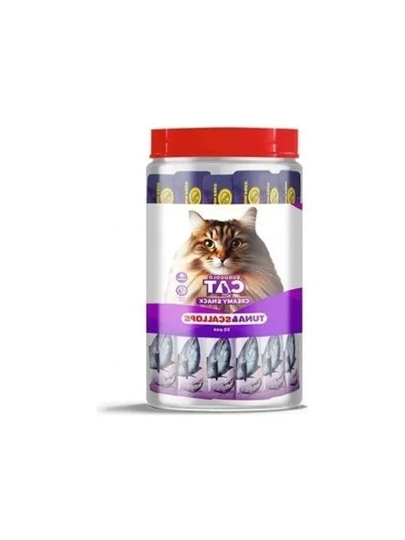 30x15 g Ton-Deniz Tarağı Sıvı Kedi Ödülü, Pratik Paket ürün görseli 1