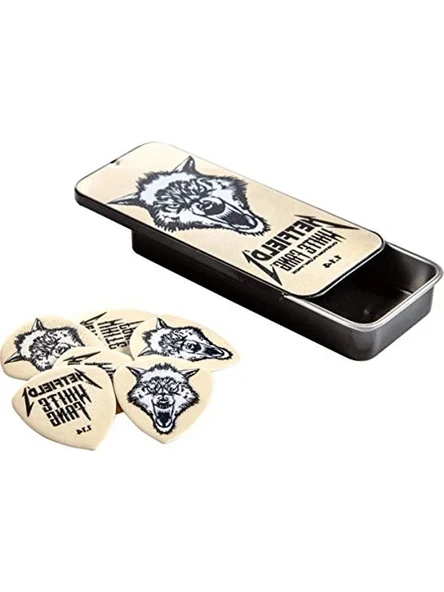 , Box 6 James Hetfield White Fang 1,14mm akış Gitar Penası, PH122T114, S, Beyaz/Zengin Bahçe ürün görseli 1