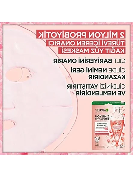 Probiyotik Kağıt Yüz Maskesi 250 ml - Resim 2