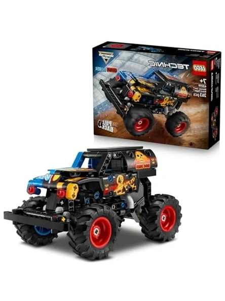 Monster Jam Çek Bırak Kamyon Seti, 7 Yaş ve Üzeri için 263 Parça Gerçekçi Tasarım ürün görseli 1