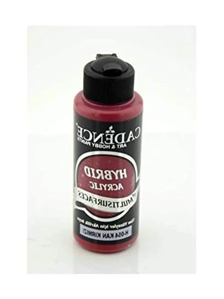 120 ml H-054 Kan Kırmızı Akrilik Boya ile Sanat Projeleri ürün görseli 1