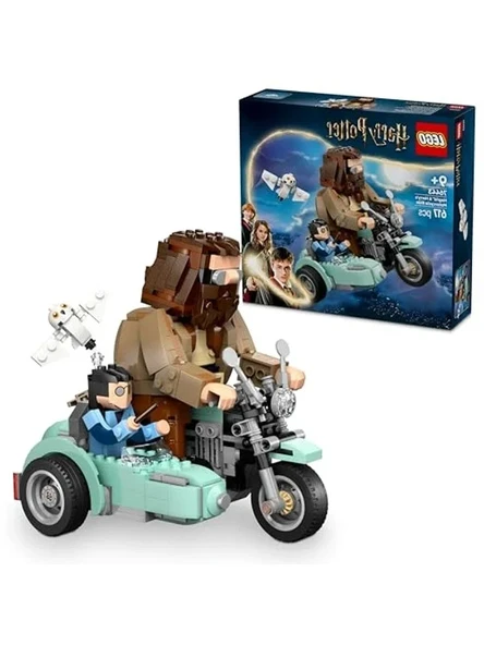 Hagrid ve Harry’nin Motosiklet Seti: 617 Parça ile Koleksiyonluk Yapım Eğlencesi ürün görseli 1