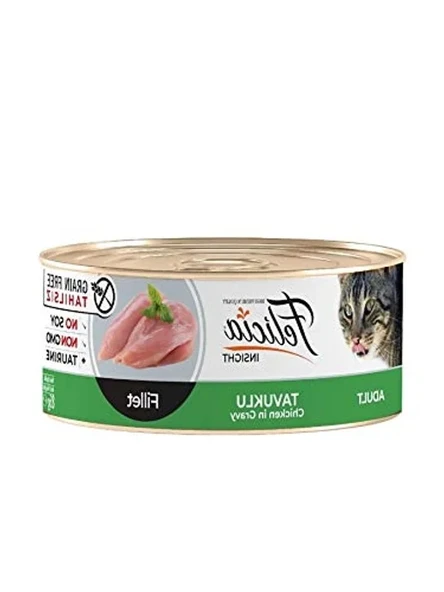 85 gr Tavuklu Fileto Yaş Kedi Maması, Tahılsız Seçenek ürün görseli 1