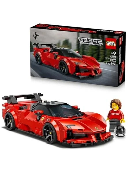9 Yaş ve Üzeri Çocuklar için 339 Parça Ferrari Temalı Yaratıcı Oyuncak Seti ürün görseli 1