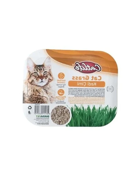 Catlife Kedi Çimi, Tüy Yumağı Önleyici, Sindirim Destekleyici, Doğal Kedi Otu ürün görseli 1