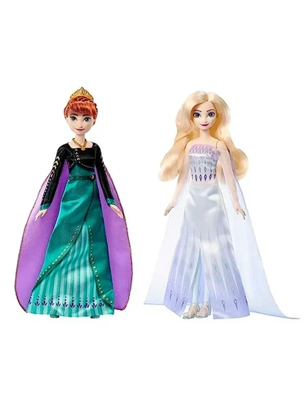 Disney Karlar Ülkesi Prensesleri Anna ve Elsa - 2'li Paket, 3 Yaş ve Üzeri ürün görseli 1