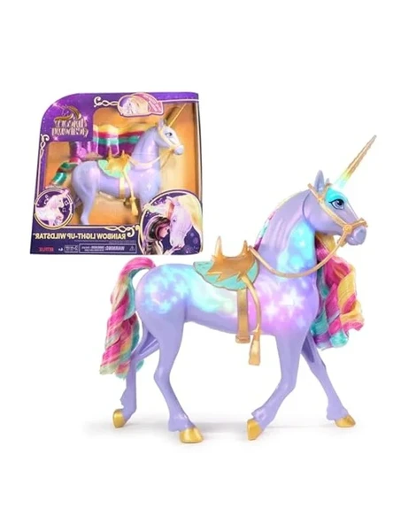 Işıklı Unicorn Oyuncak: Rainbow Temalı Eğlenceli Tasarım ürün görseli 1
