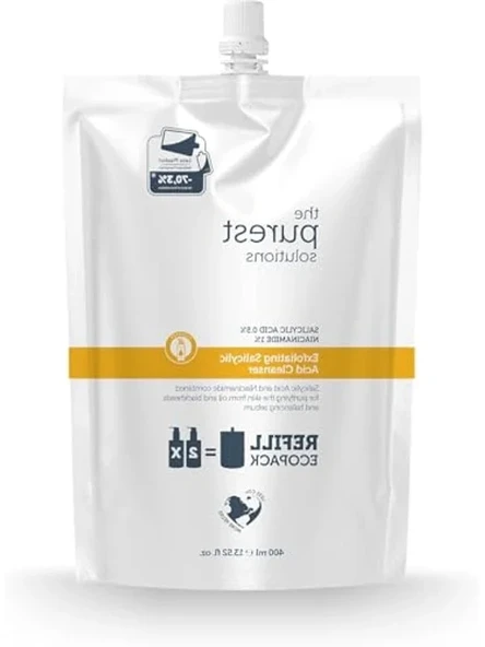 Sivilce ve Siyah Nokta Karşıtı Temizleme Jeli, Ekolojik Yedek Paket 400 ml ürün görseli 1