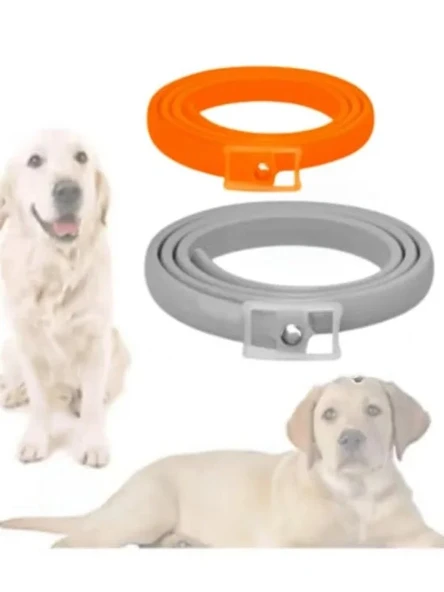 62 cm boyunluk uzunluğunda köpek pire ve bit kovucu tasma ürün görseli 1