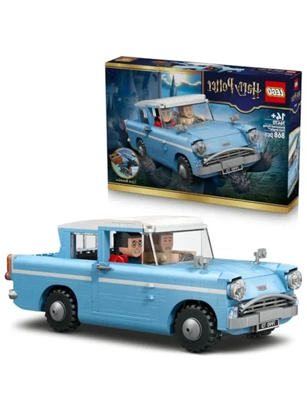 Sihirli Uçan Ford Anglia Yapım Seti, 14 Yaş ve Üzeri için 868 Parça Eğlenceli Model ürün görseli 1