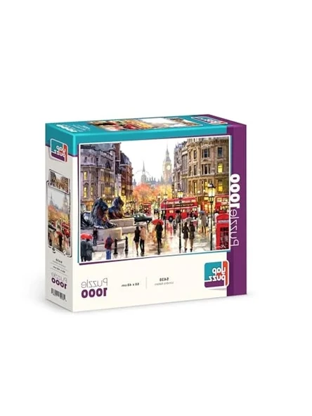 Dolunayda Galata Temalı 500 Parça Puzzle: Eğlenceli Zaman Geçirme Fırsatı ürün görseli 1