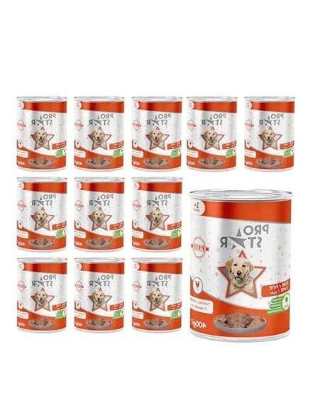 400 g Yetişkin Köpek Tavuklu Pate, 12 Adet Kolay Servis ürün görseli 1