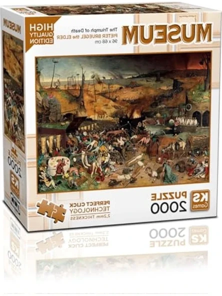 2000 Parça Puzzle, Ölümün Zaferi Temalı Eğlenceli Set ürün görseli 1