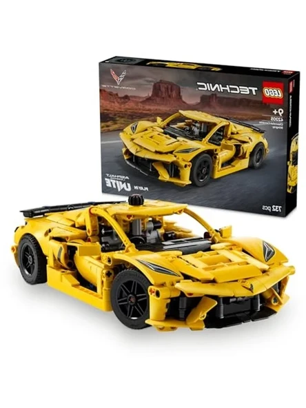 Corvette Stingray Temalı 732 Parçalı Yapım Seti, Motor Detayları ile Dolu Eğlence ürün görseli 1