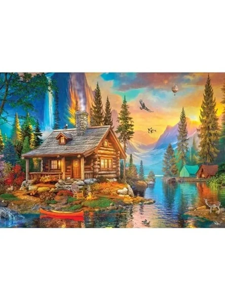 Çam Ormanı Puzzle: 2000 Parça ile Eğlenceli Zihin Egzersizi ürün görseli 1